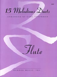 15 Melodious Duets Flute EPRINT cover Thumbnail